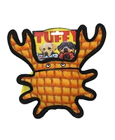 Tuffy Medium Crab Orange, Dog Toy