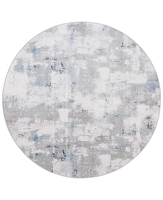 Safavieh Bayside Washable 124 Bay124 6'7x6'7 Round Area Rug