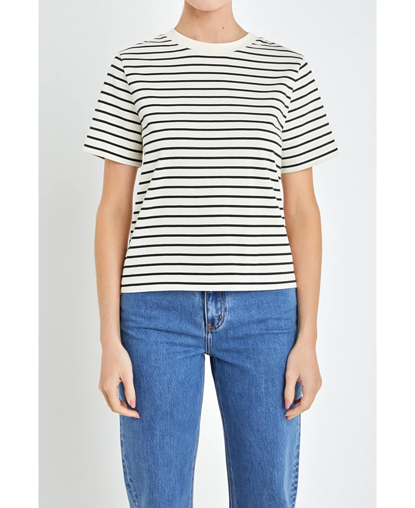 English Factory Women's Stripe T-shirt