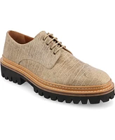 Taft Men's The Country Cap-Toe Shoe with Lug Sole