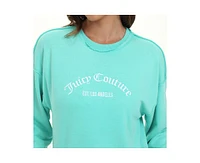 Juicy Couture Women's Embroidered Pullover Sweatshirt