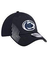 New Era Men's Navy Penn State Nittany Lions Active Slash Sides 39thirty Flex Hat