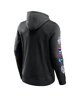 Fanatics Branded Men's Black Chicago Cubs Wild Winner Pullover Hoodie