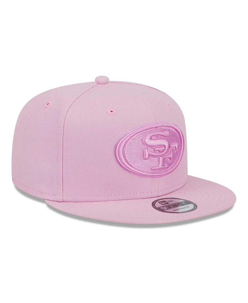 New Era Men's Pink San Francisco 49ers Color Pack 9fifty Snapback Hat