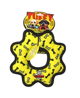 Tuffy Ultimate Gear Ring Yellow Bone, 2-Pack Dog Toys