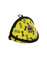 Tuffy Ultimate Odd Ball Yellow Bone, Dog Toy