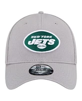 New Era Men's Gray York Jets Active 39thirty Flex Hat