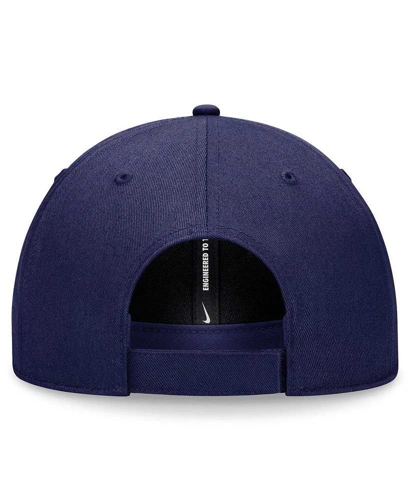 Nike Men's Royal Los Angeles Dodgers Evergreen Club Performance Adjustable Hat