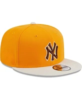 New Era Men's Gold New York Yankees Tiramisu 9Fifty Snapback Hat