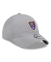 New Era Men's Gray Real Salt Lake Active 9Twenty Adjustable Hat