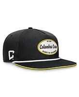 Fanatics Branded Men's Black Columbus Crew Iron Golf Snapback Hat