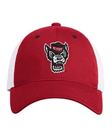 Adidas Men's Red Nc State Wolfpack Mascot Slouch Trucker Adjustable Hat