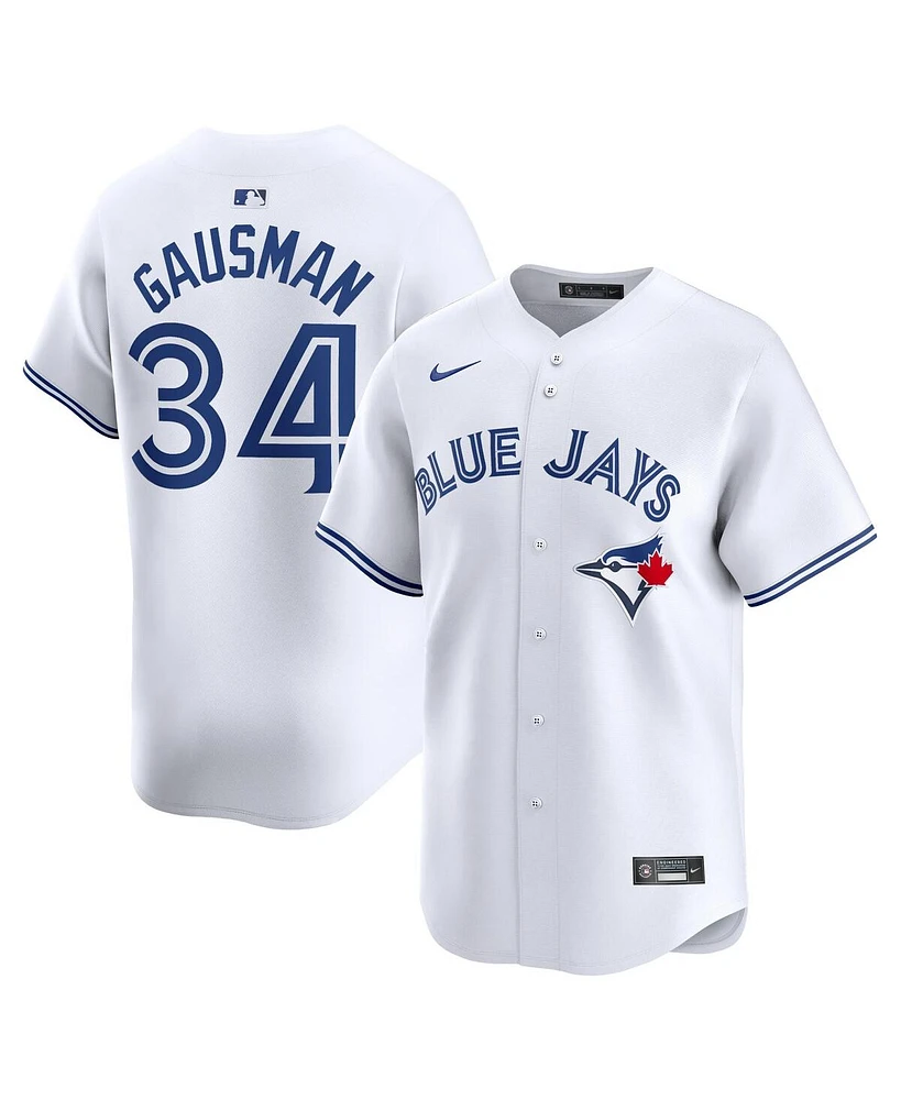 Nike Men's Kevin Gausman White Toronto Blue Jays Home Limited Player Jersey