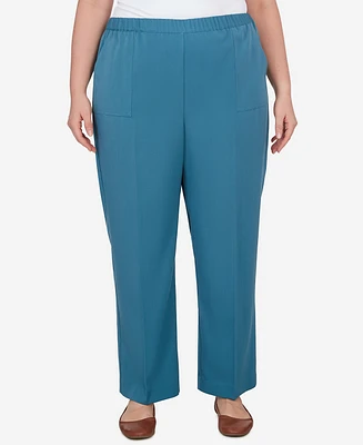 Alfred Dunner Plus Size Sedona Sky Sedona Balanced Short Length Pant