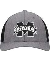 47 Brand Men's Charcoal Mississippi State Bulldogs Carbon Trucker Adjustable Hat