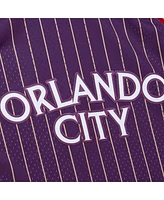 Mitchell Ness Men's Purple Orlando City Sc 10th Anniversary Swingman Basketball Jersey