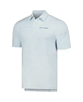 Columbia Men's Light Blue The Players Omni-Shade Clubhead Polo