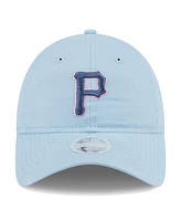 New Era Women's Pittsburgh Pirates Multi Light Blue 9Twenty Adjustable Hat