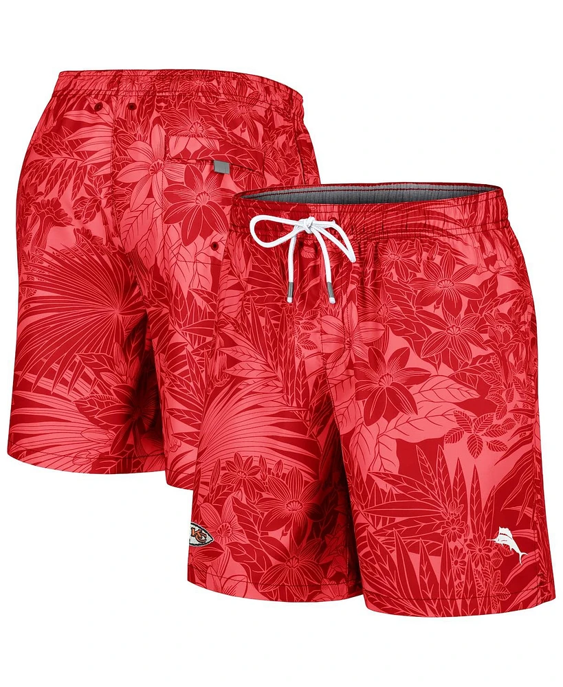 Tommy Bahama Men's Red Kansas City Chiefs Santiago Palms Board Shorts