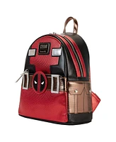 Loungefly Deadpool Metallic Cosplay Mini Backpack