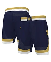 Under Armour Men's Navy Notre Dame Fighting Irish Replica Basketball Shorts