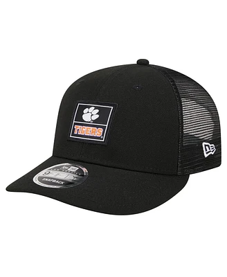 New Era Men's Black Clemson Tigers Labeled 9Fifty Snapback Hat