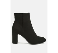 London Rag Women's Alysia Block Heel Ankle Boots