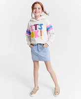 Epic Threads Girls Bloom Denim Skort, Created for Macy's