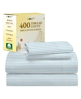 400 Thread Count 100% Cotton Printed Sheet Set - California Design Den