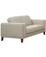 Lyon 66" Top Grain Leather Loveseat