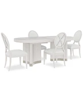 Warlington Pc. Dining Set (Table & Side Chairs