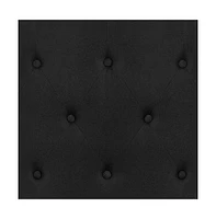 Arched Full Button Tufted Upholstered Headboard