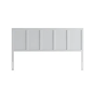 Merrick Lane Grady King Raised Panel Wooden Adjustable Headboard Only