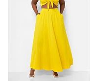 Rebdolls Plus Love Story Crop Top & Maxi Skater Skirt Set