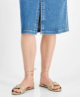 On 34th Women's Jenniee Knot Flat Sandals, Exclusively at Macy's