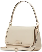 Kate Spade New York Hudson Pebbled Leather Flap Small Shoulder Bag