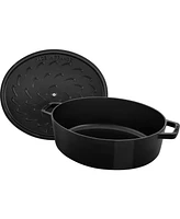Staub Cast Iron 6.25qt Wide Oval Dutch Oven