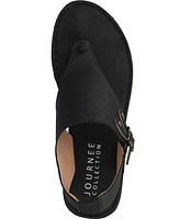 Journee Collection Women's Mckell Wedge Sandals