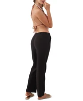 O'Neill Juniors' Brenda Cotton Gauze Wide-Leg Pants