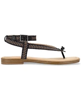 Sun + Stone Murphyy Woven Thong Sandals, Created for Macy's