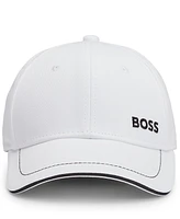 Boss by Hugo Boss Men's Logo Detail Cotton-Twill Cap