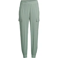 Lands' End Women's Active Packable Lightweight Woven Jogger Pants