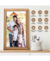 21in Cloud Frame Digital Photo Frame - Easy Photo Share App- 20GB Cloud Storage, Auto-Rotate.