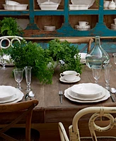 Casafina by Costa Nova Impressions White Salad Plate
