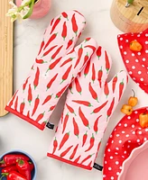 Kate Spade New York Hot Hot Hot Peppers Oven Mitt 2-Pack