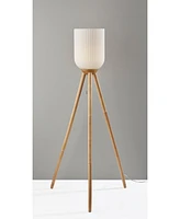 Adesso 57.5" Wood Kinsley Floor Lamp