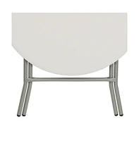 2.63-Foot Round Plastic Folding Table