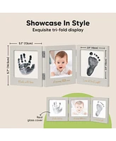 KeaBabies Fond Inkless Baby Handprint and Footprint Kit for Newborn Boys & Girls, Dog Paw Print Kit, Gift