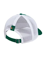 Adidas Men's Green Miami Hurricanes Mascot Block Letter Slouch Trucker Adjustable Hat