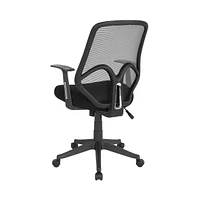 Emma+Oliver High Back Flexible Mesh Office Chair With Arms